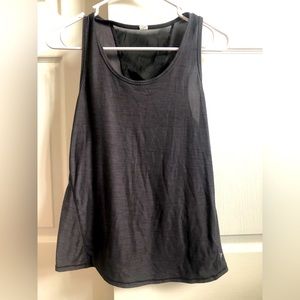 Old Navy Black Mesh Back Active Top S